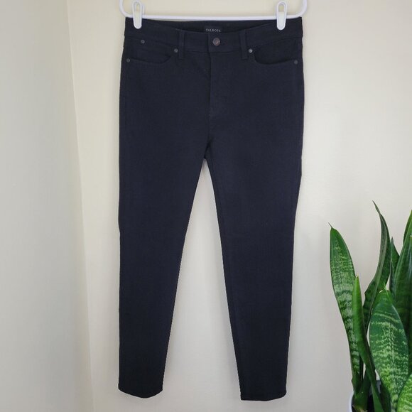 Talbots Slim Ankle Black Jeans 5 Pocket Women's Size 6 - Picture 2 of 12
